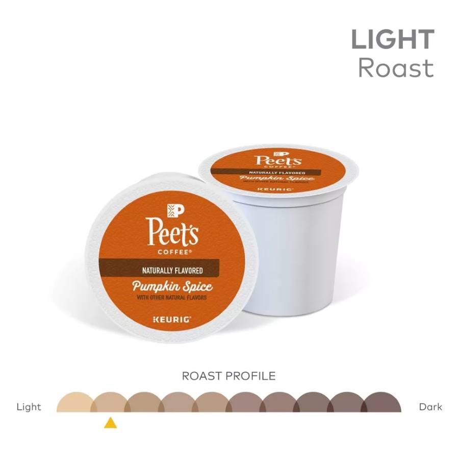 peet's light roast k cups