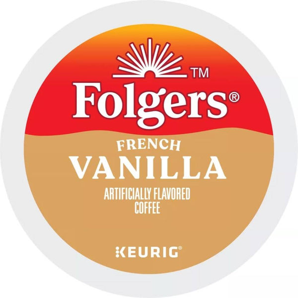 Load image into Gallery viewer, Folgers French Vanilla, Medium Roast, Keurig K-cup Coffee Pods
