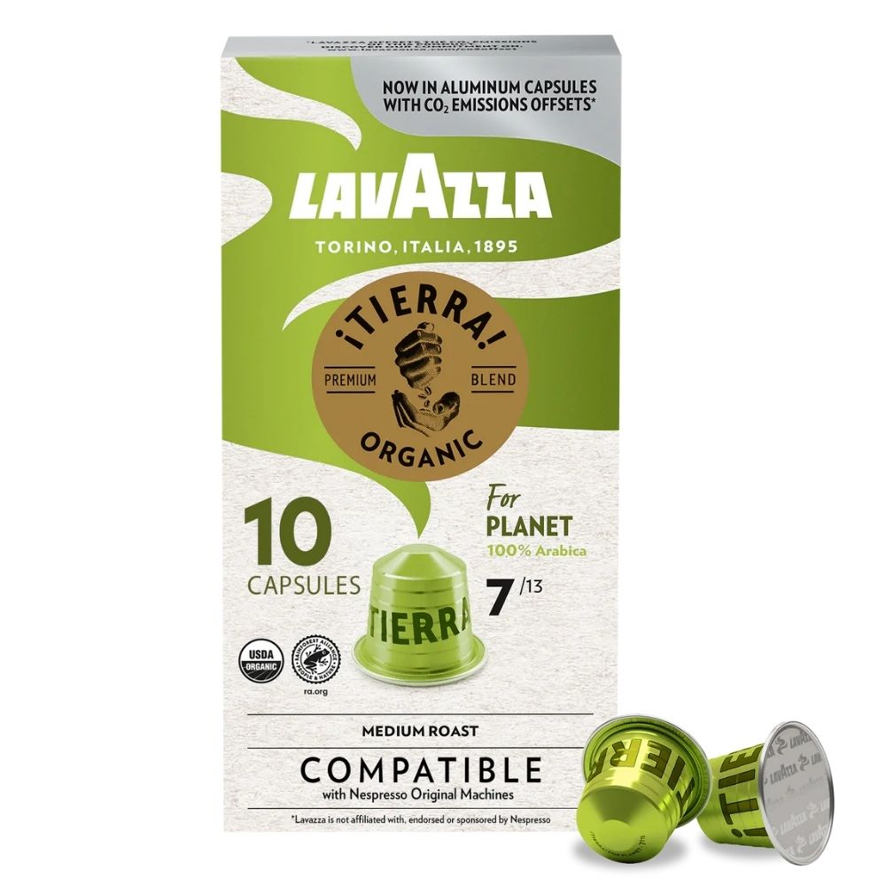 Lavazza Tierra for Planet Espresso, box of 10 Nespresso Capsules – Coffee  Pods PH