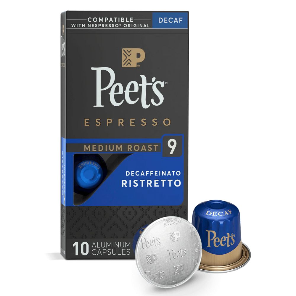 peet's decaf espresso pods