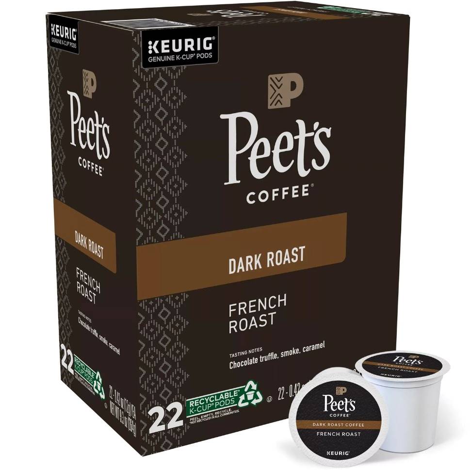 Peet's shop coffee keurig