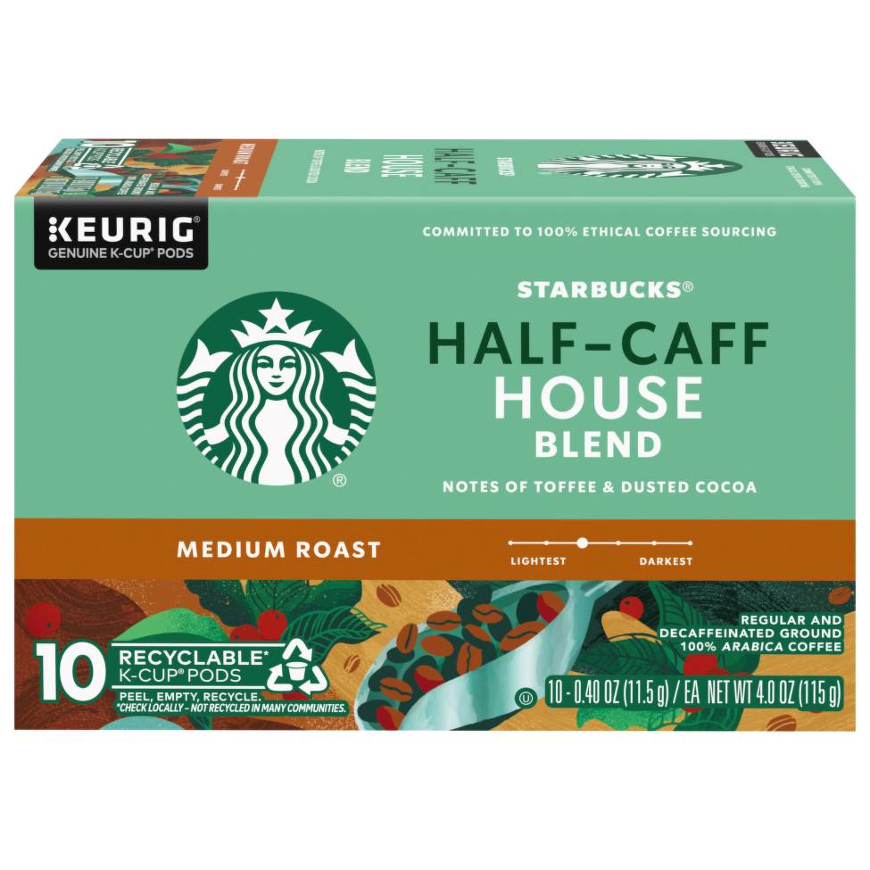 Starbucks decaf outlet k cups