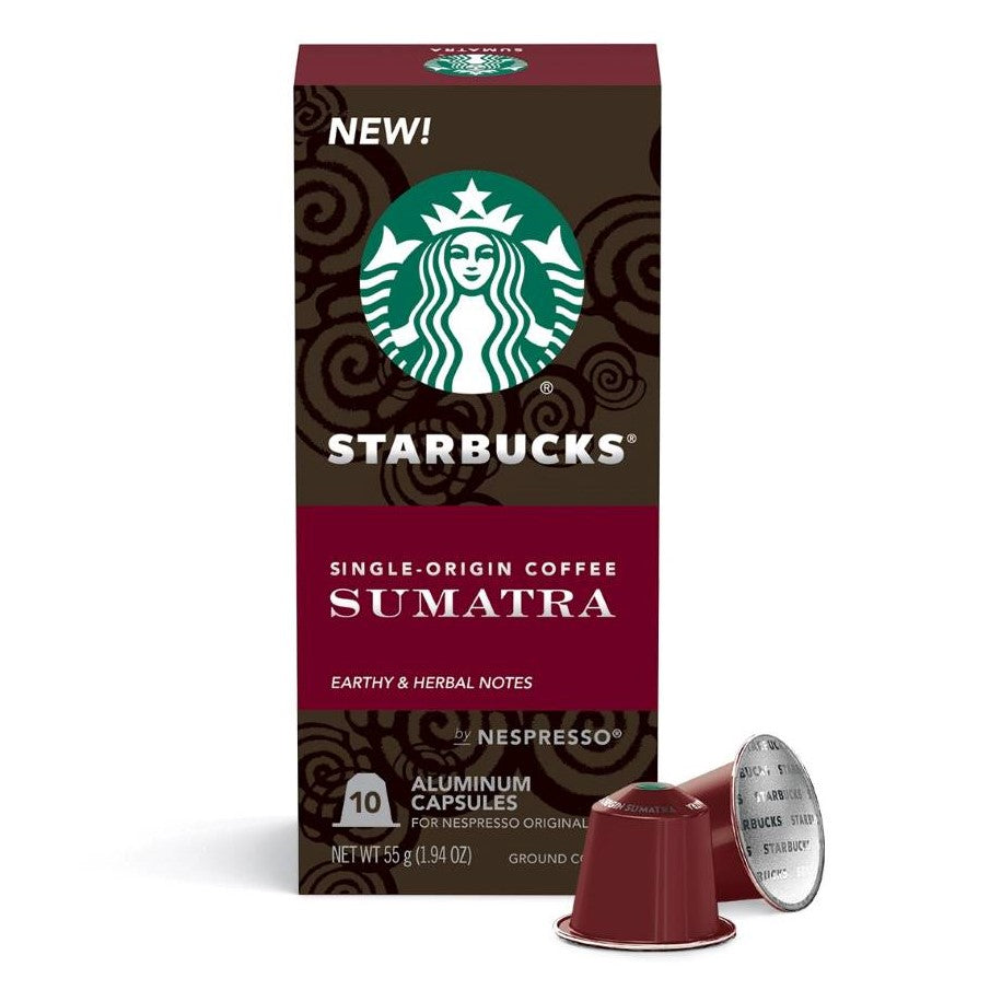 Capsules Café Nespresso SumatraX10 STARBUCKS - Drive Z'eclerc