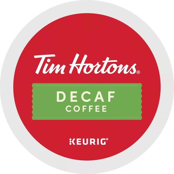 Load image into Gallery viewer, Tim Hortons Decaf, Medium Roast, Keurig K-cup Coffee Pods, Box of 24 K-cups
