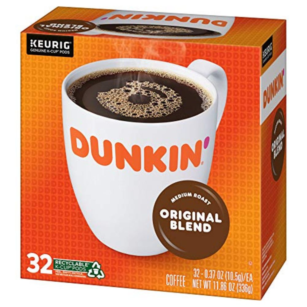 Dunkin Original Blend Medium Roast Keurig K Cup Coffee Pods