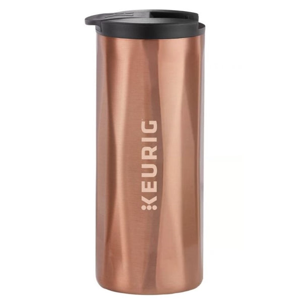 Load image into Gallery viewer, Keurig Coffee Travel Mug, Copper, 14 oz
