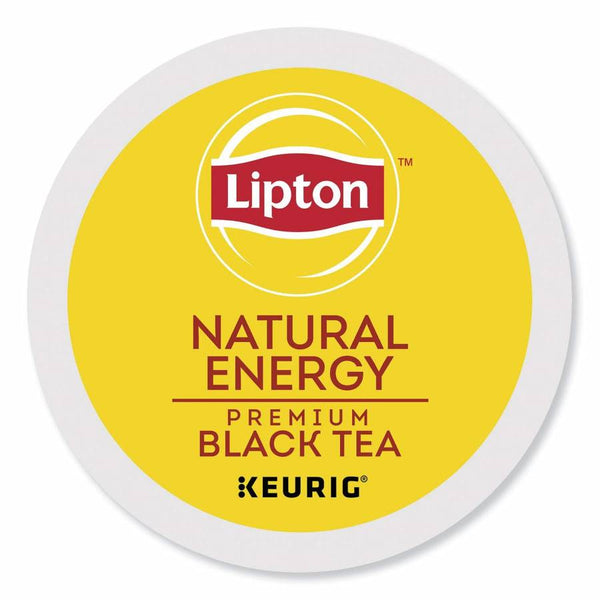 Load image into Gallery viewer, Lipton Natural Energy Premium Black Tea, Keurig K-Cup Pods
