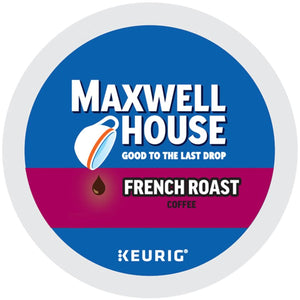 Maxwell House French Roast, Dark Roast, Keurig K-cup Coffee Pods