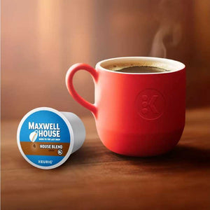 Maxwell House House Blend, Medium Roast, Keurig K-cup Coffee Pods, Box of 84 k-cups