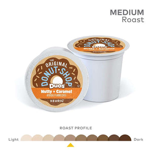 The Original Donut Shop Nutty Caramel, Medium Roast, Keurig K-Cup Coffee Pods