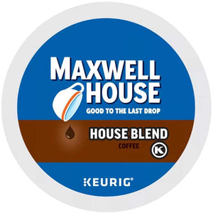 Maxwell House House Blend, Medium Roast, Keurig K-cup Coffee Pods, Box of 84 k-cups