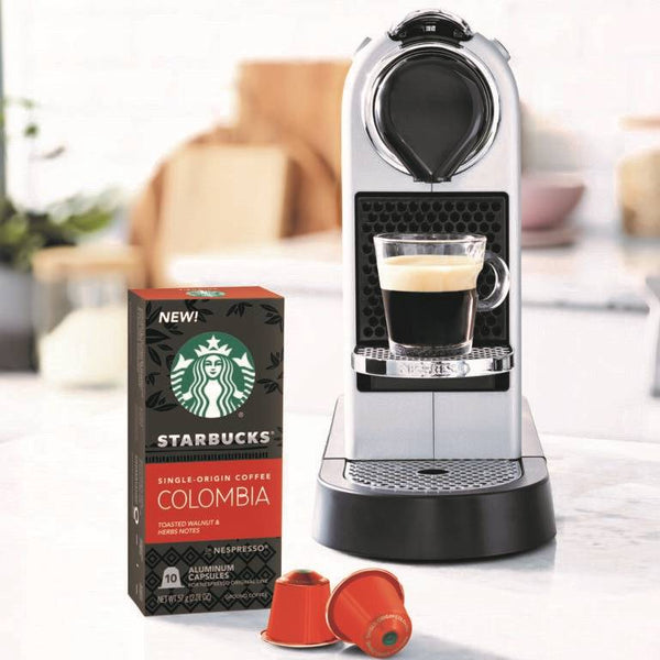 Load image into Gallery viewer, Starbucks Colombia, Box of 10 Nespresso Capsules
