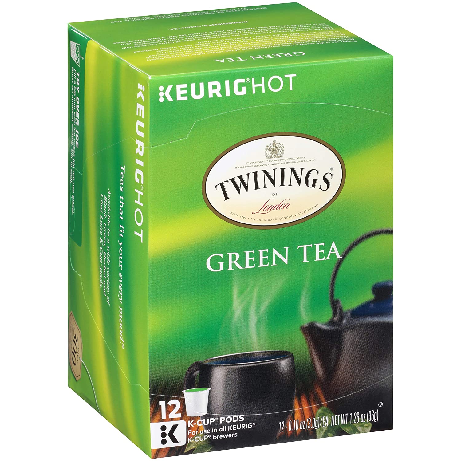 Keurig green tea k cups best sale