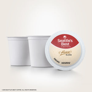 Seattle's Best Coffee House Blend, Medium Roast, Keurig K-Cup Coffee Pods