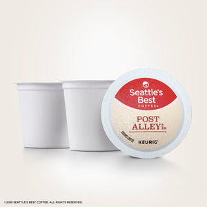 Seattle's Best Coffee Post Alley Blend, Dark Roast, Keurig K-Cup Coffee Pods, Box of 10 K-cups